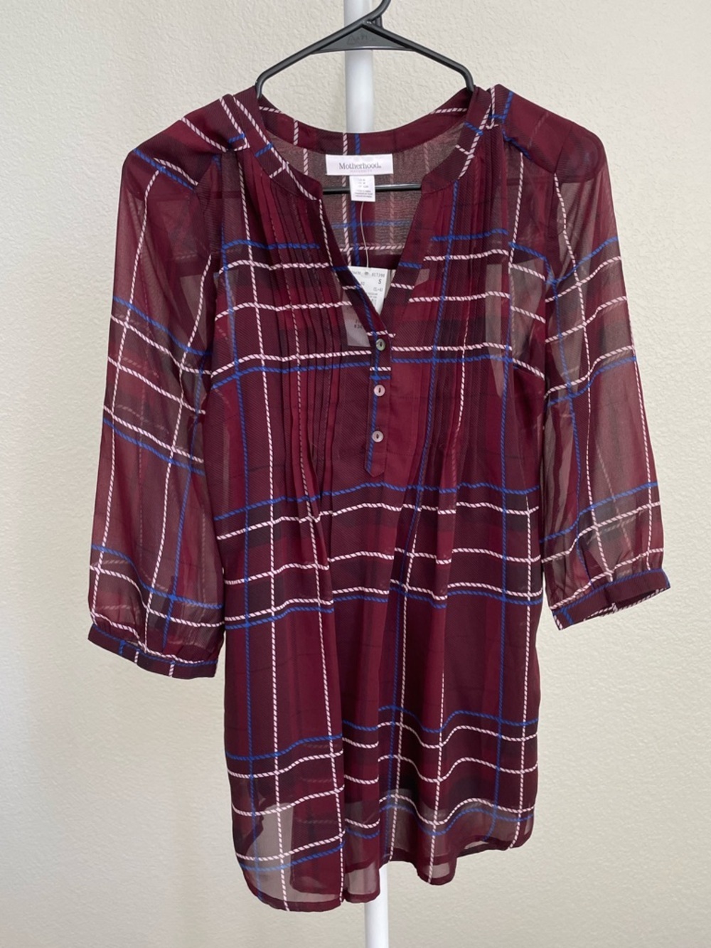 New! Motherhood Maternity Blouse Small